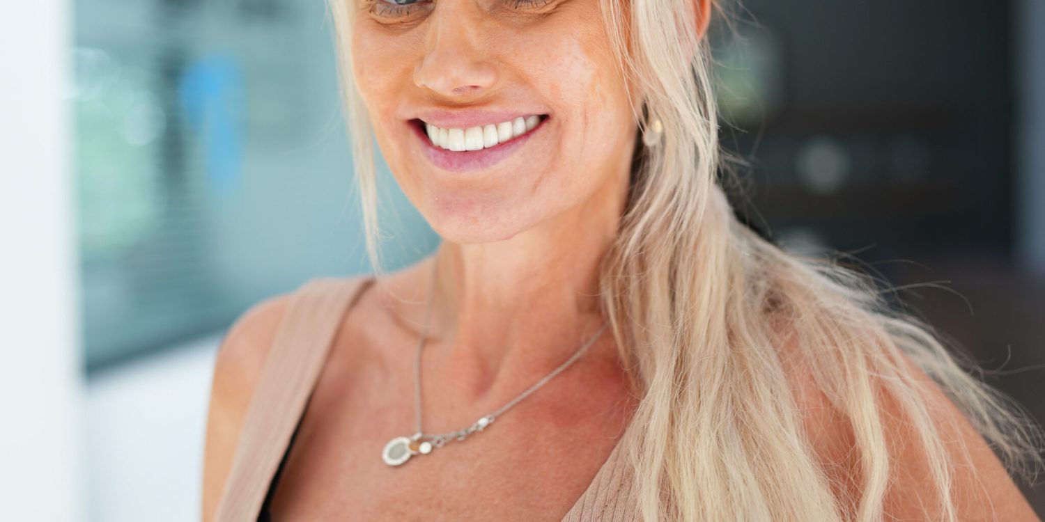 Straight teeth smile result after orthodontic treatment at Stom Dental Centre Antalya